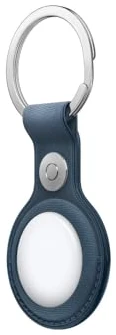 Porte-clés Apple Officiel pour Apple AirTag en Tissage Fin Bleu Pacifique – Image 2