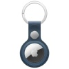 Apple Porte-clés en tissage fin pour AirTag, bleu Pacifique