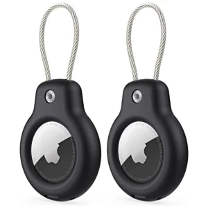 AirTag Lock Case Lot de 2 Porte-clés ultra-sécurisés pour AirTags