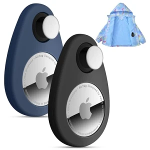 AirTag Lot de 2 coques de suivi GPS anti-retrait pour enfants et personnes âgées