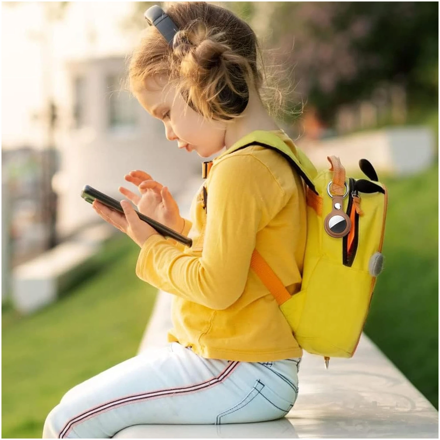 Étui de Protection AirTag en Cuir Porte Clé Anti-Rayures pas cher – Image 7