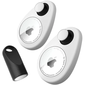 Lot de 2 Coques AirTag Anti-Retrait pour enfants