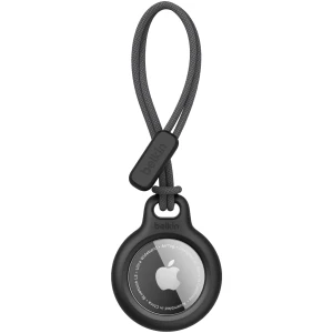 Anneau de protection AirTag avec cordon d'attache Belkin noir
