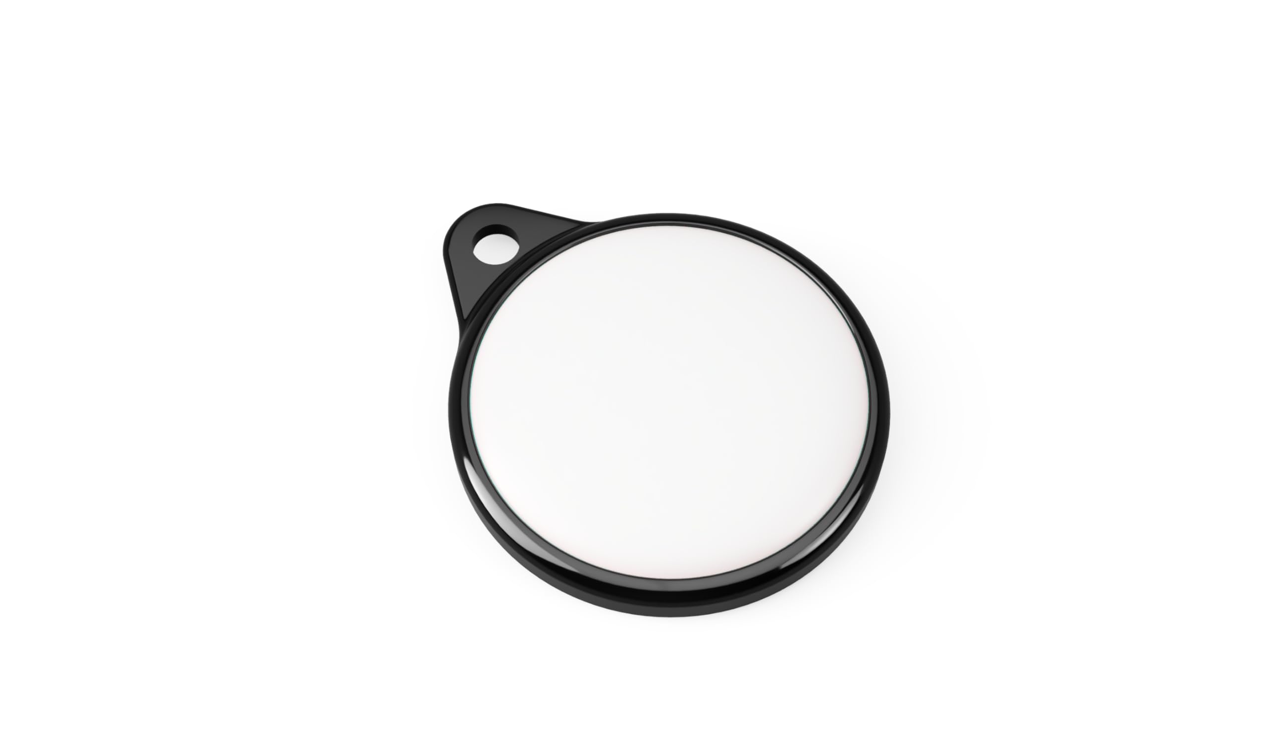 Porte-clé AirTag ultra fin noir – Image 2
