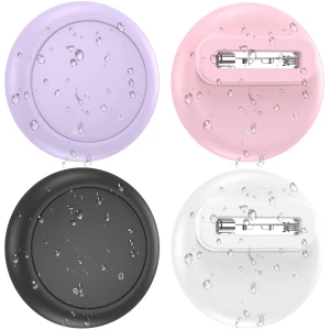 Lot de 4 étuis AirTag SPGUARD pour enfants, étanches avec clip invisible
