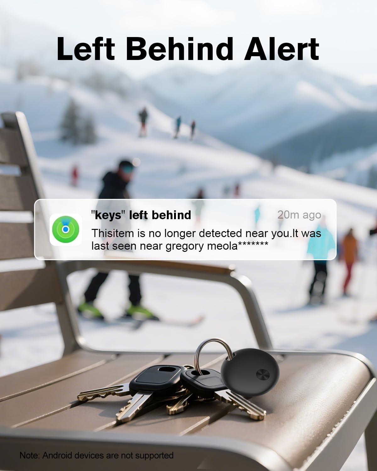 Lot de 4 Traceurs Étanches IP67 - Alternative AirTag Find My – Image 3