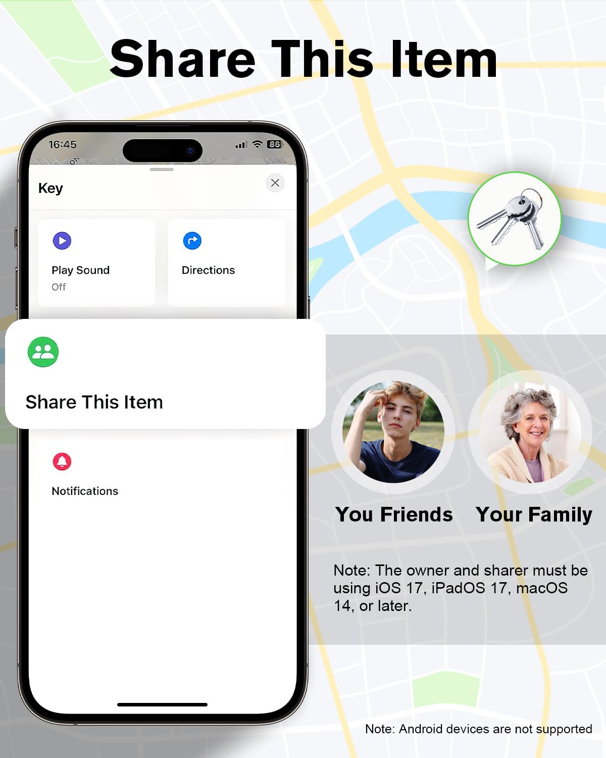 Lot de 4 Traceurs Étanches IP67 - Alternative AirTag Find My – Image 5