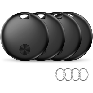 Lot de 4 Traceurs Étanches IP67 - Alternative AirTag Find My