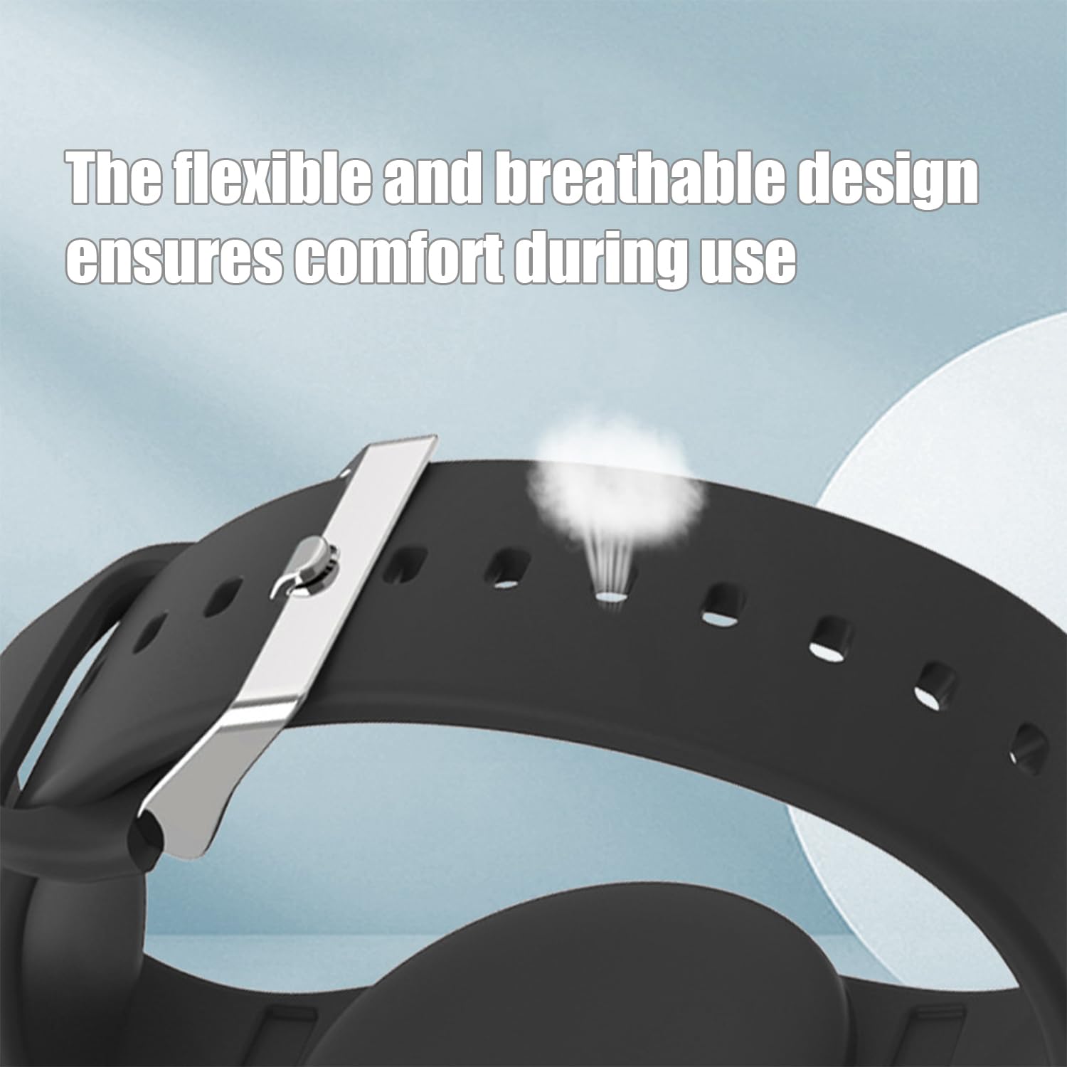 Bracelet AirTag en silicone INF, étanche et sportif – Image 3