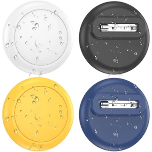 Lot de 4 Supports AirTag Enfant Discrets - Étanches Invisibles SPGUARD