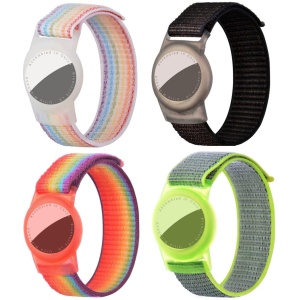 Pack de 4 Bracelets AirTag Anti-Perite et Anti-Rayures