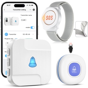 Collier Alerte CallToU pour Personne Âgée WiFi