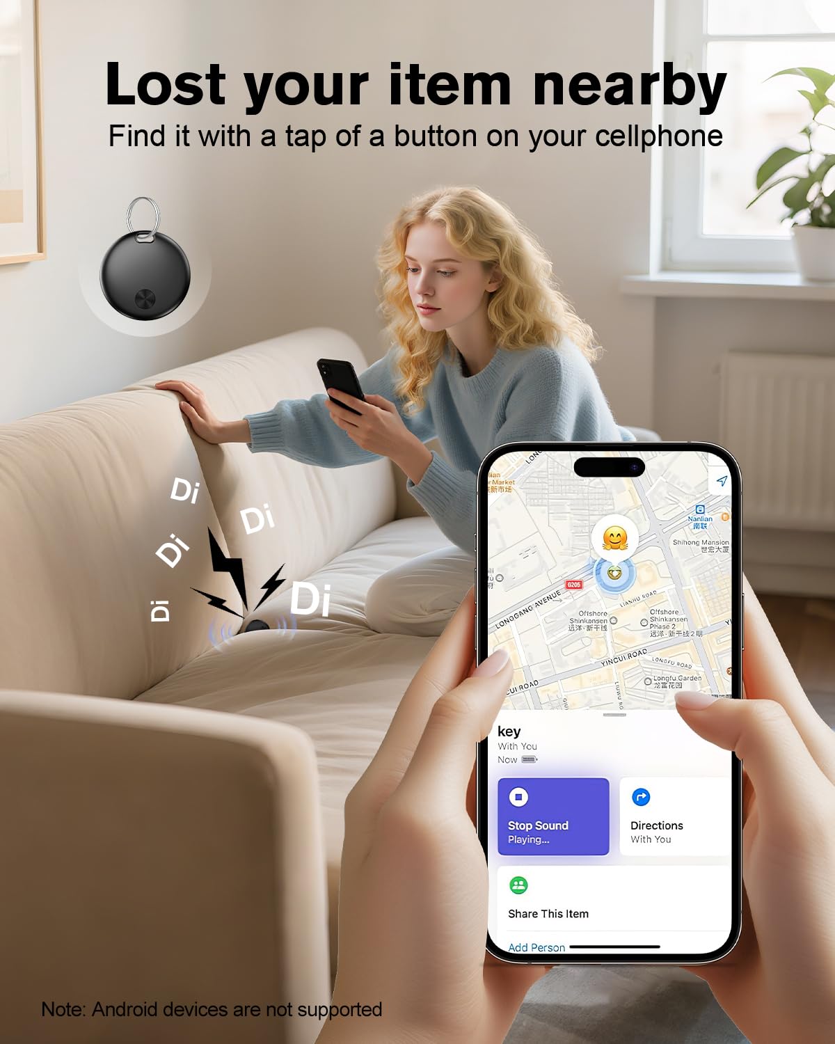 Lot de 4 Traceurs Étanches IP67 - Alternative AirTag Find My – Image 4