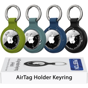 Étui AirTag porte-clés étanche IP67 antichoc lot de 4