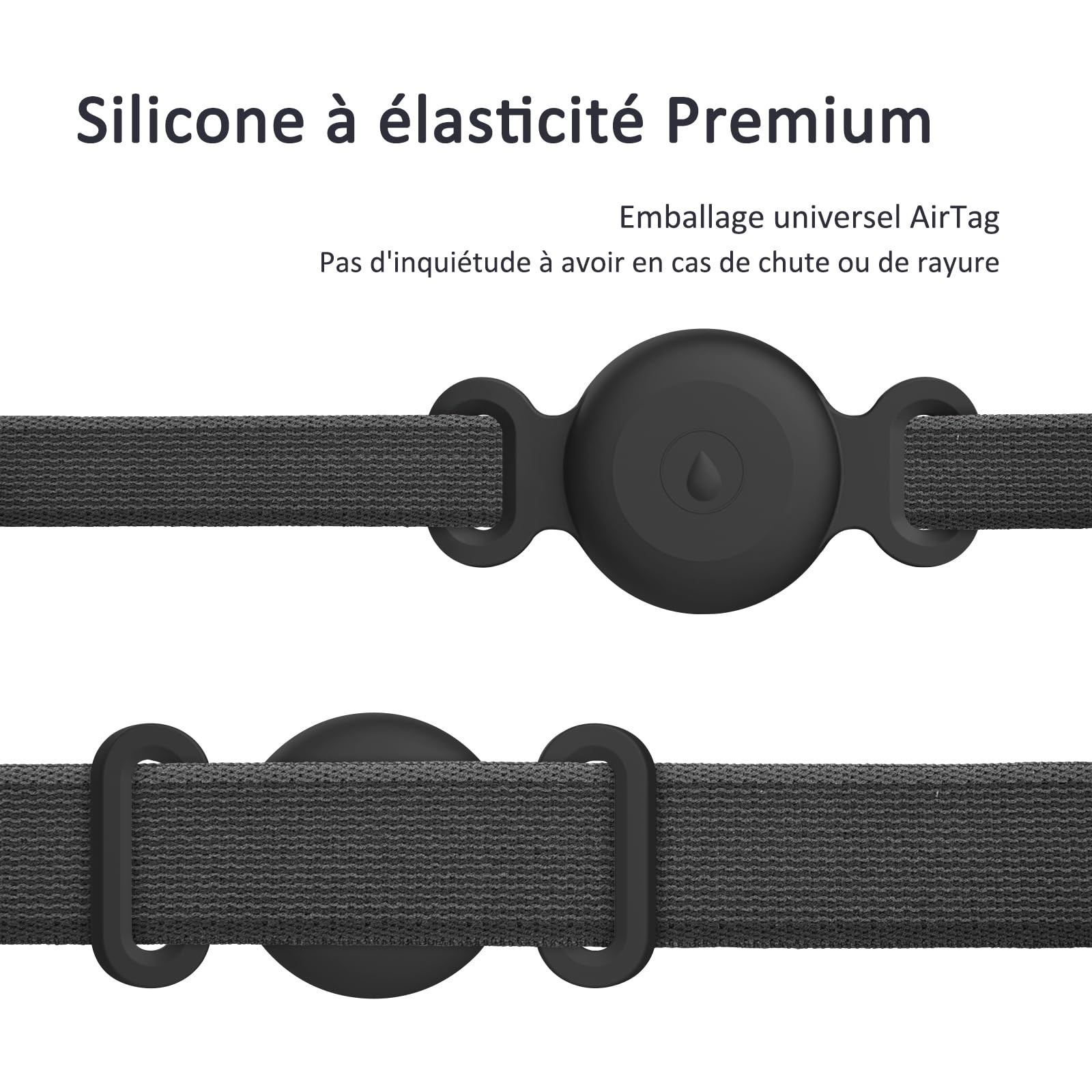 Collier Silicone Étanche pour AirTag – Anti-Perte Chien Chat – Image 3