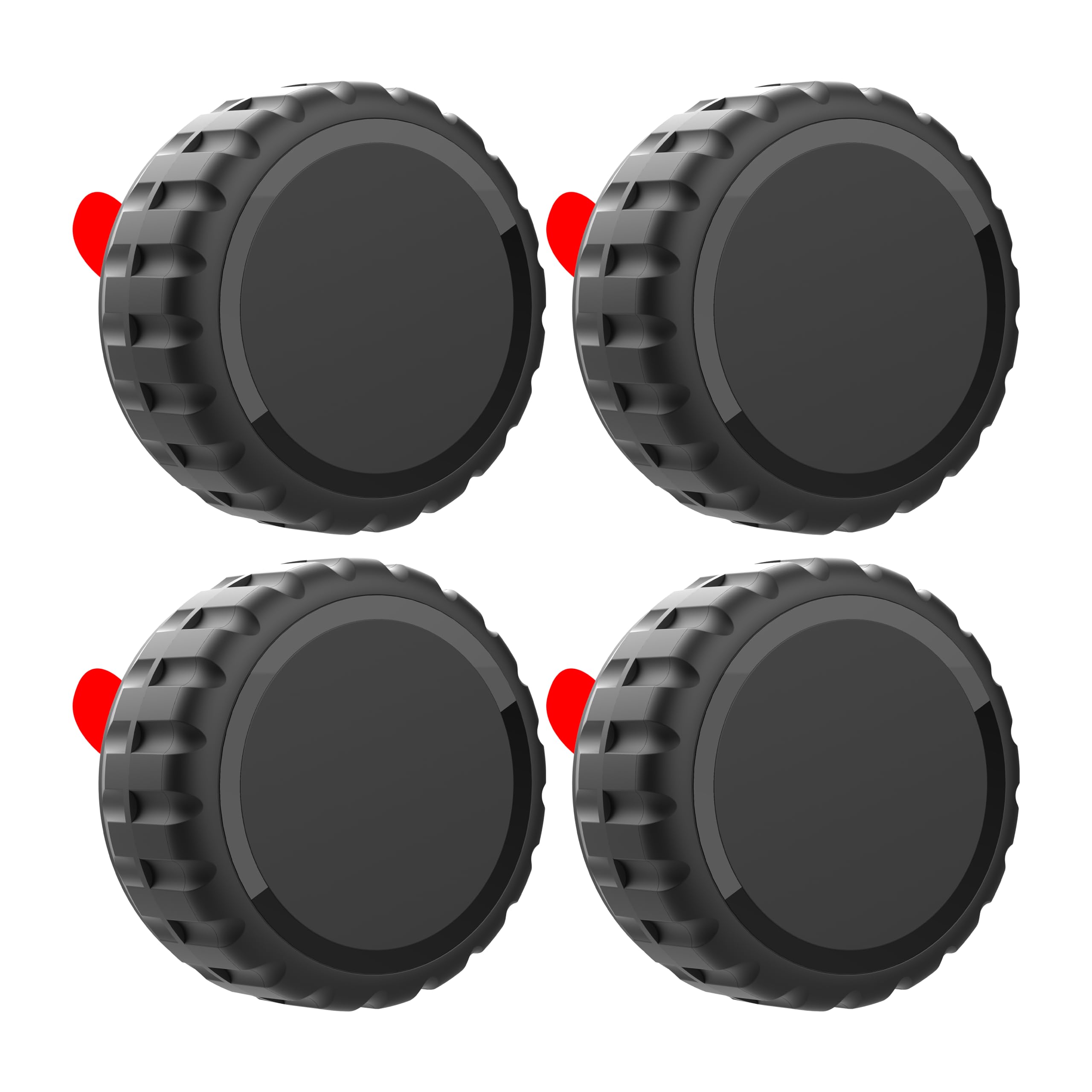 Lot de 4 Supports étanches IPX8 pour AirTag avec adhésif 3M