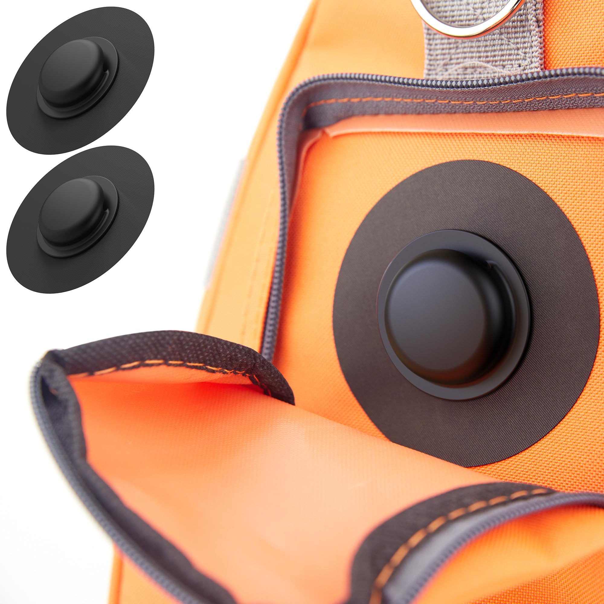 Lot de 2 étuis en silicone pour AirTag avec support adhésif 3M