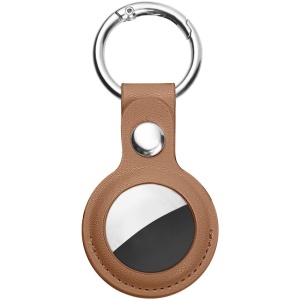 Étui en Cuir pour AirTag, Porte-Clés Anti-Rayures