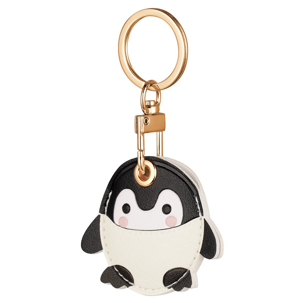 Porte clé AirTag AXFEE en PU, mignon et portable pour clés enfants animaux
