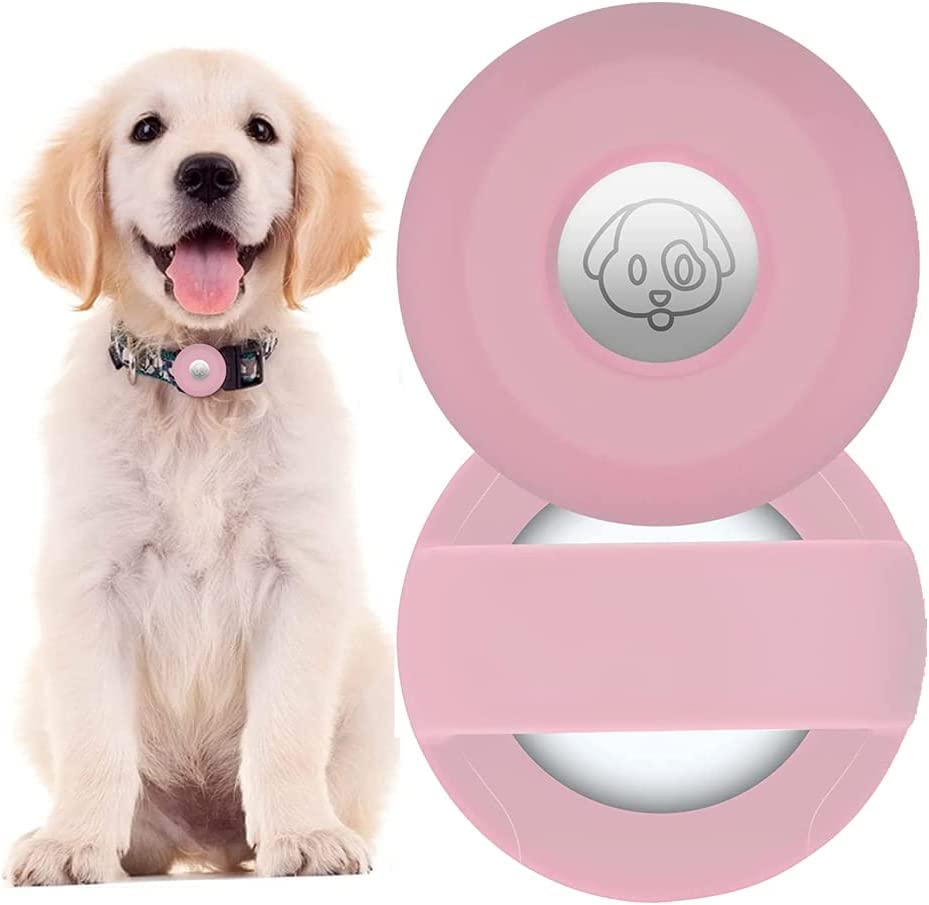 Étui de protection en silicone pour AirTag collier chien et chat