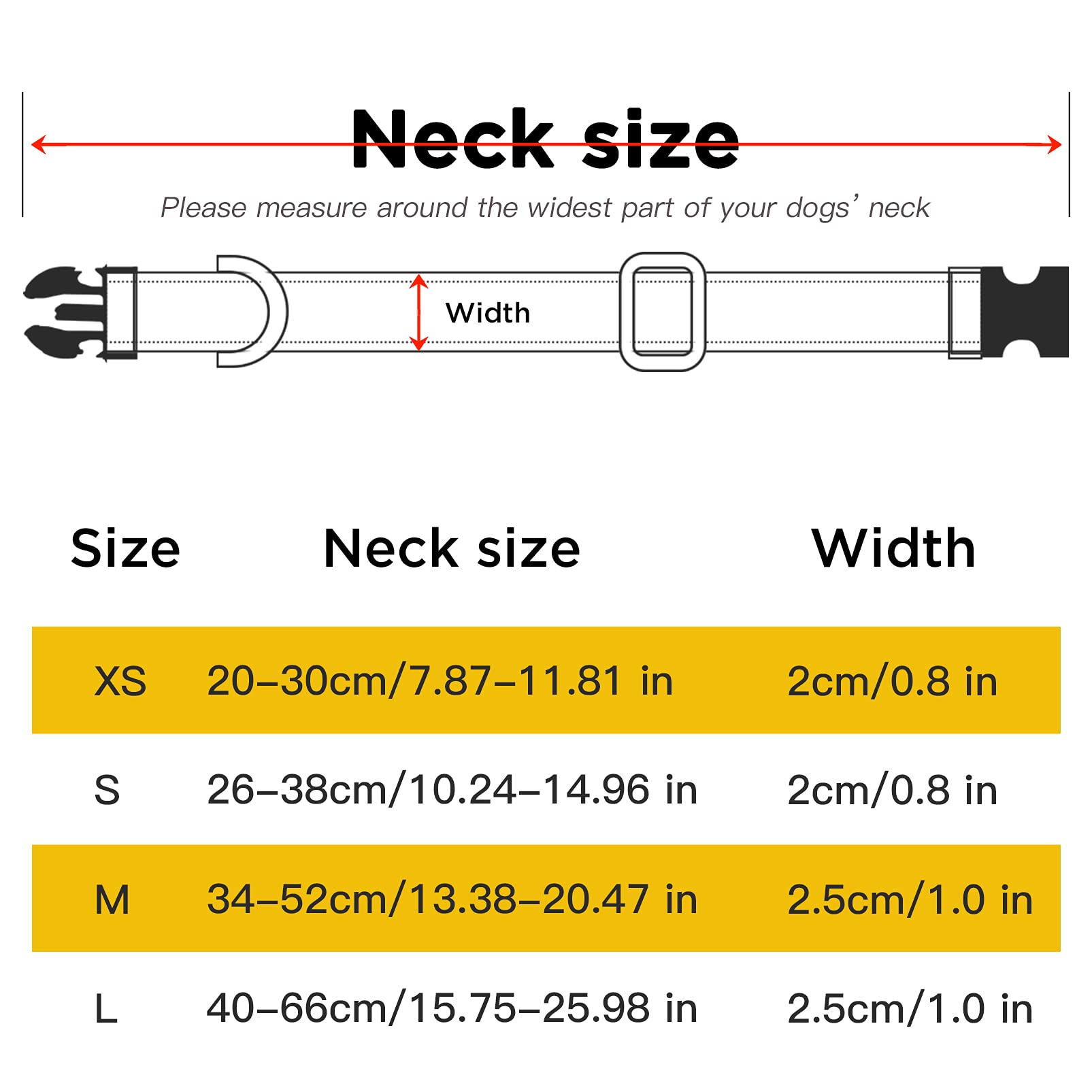 Collier AirTag réfléchissant pour chien HEELE en néoprène doux, taille S – Image 6