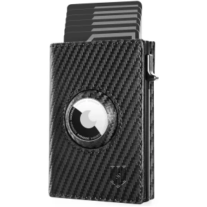 Porte-cartes AirTag DODENSHA RFID magnétique pour 10+ cartes