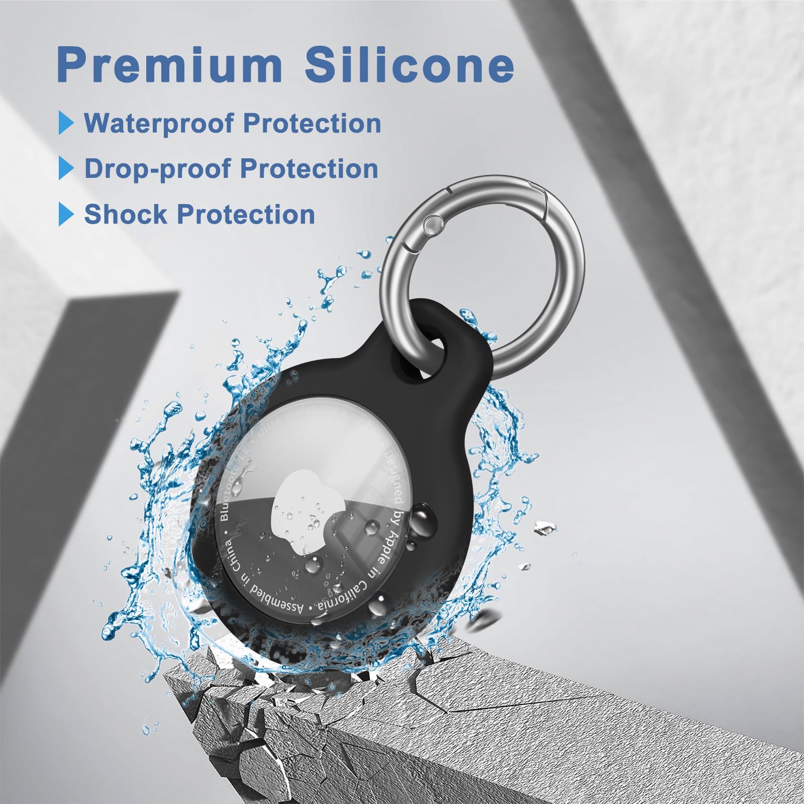 Porte clé AirTag étanche TPU Tobfit – Image 3