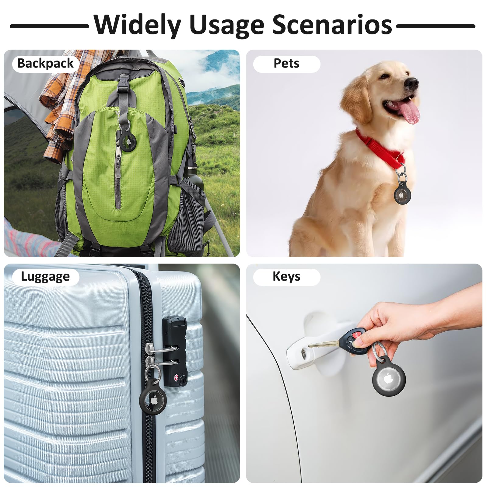 Porte clé AirTag étanche TPU Tobfit – Image 7