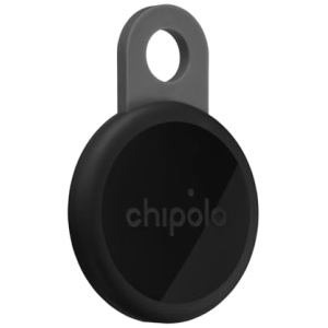 Chipolo LOOP, traceur Bluetooth rechargeable USB-C, gris charbon, 1 unité