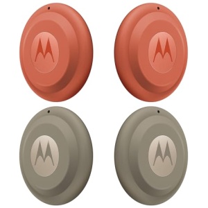 Motorola Moto Tag 2, traceur Android, lot de 4 (2 Arabesque, 2 Laurel Oak)